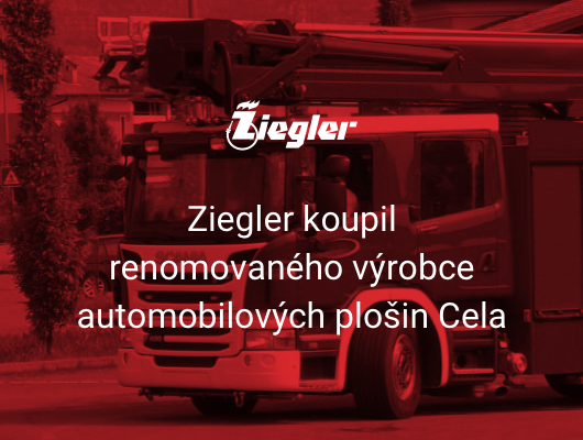 Speciální nabídka ojetých hasičských vozů Ziegler